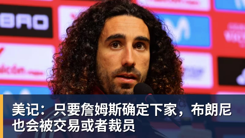 尊龙凯时美记：只要詹姆斯确定下家，布朗尼也会被交易或者裁员